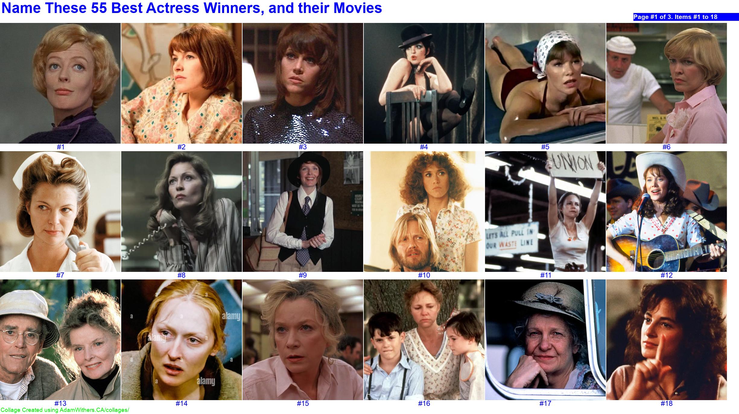 CollageC: guessBestActress Page 1